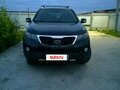 2009 Kia Sorento II, чёрный