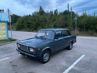 2007 Lada (ВАЗ) 2107, зелёный, 85000 рублей, вид 3