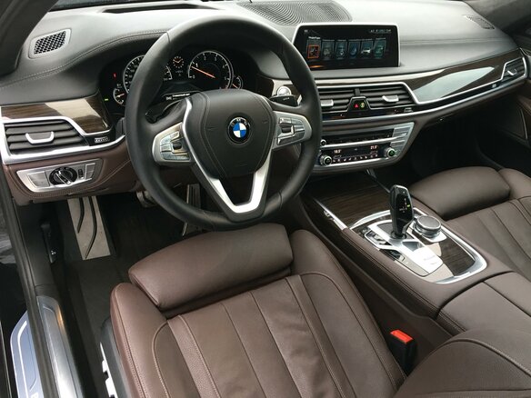 2015 BMW 7 серии 730Ld xDrive VI (G11/G12), чёрный - вид 7