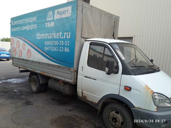 2014 ГАЗ ГАЗель (3302), белый, 800000 рублей - вид 1