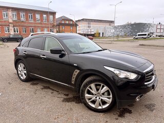 2012 Infiniti FX37 II (S51) Рестайлинг, чёрный, 1980000 рублей, вид 3