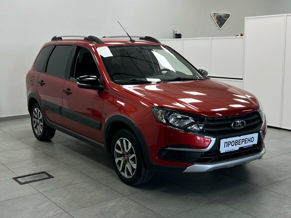 2020 Lada (ВАЗ) Granta Cross I Рестайлинг, красный - вид 2