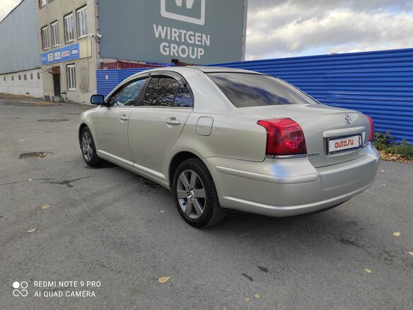 2005 Toyota Avensis II, серебристый - вид 7