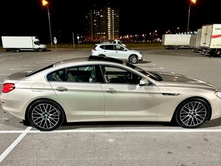 2013 BMW 6 серии Gran Coupe 640i xDrive III (F06/F13/F12), бежевый, 2000000 рублей, вид 4