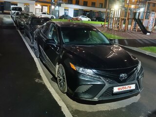 2019 Toyota Camry US Market VIII (XV70), чёрный, 2300000 рублей, вид 1