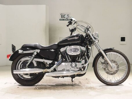 2009 Harley-Davidson Sportster 1200, чёрный, 727000 рублей, вид 2
