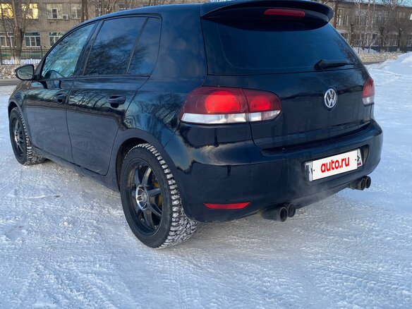 2012 Volkswagen Golf VI, чёрный, 900000 рублей - вид 8