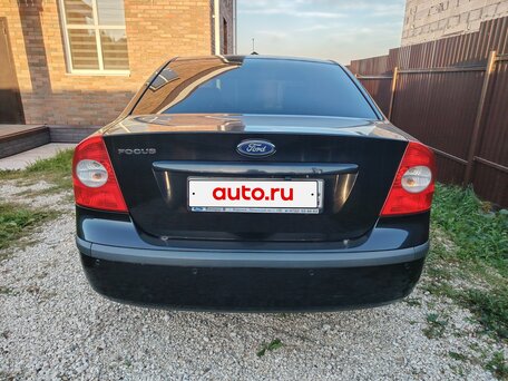2007 Ford Focus II, чёрный, 475000 рублей, вид 5