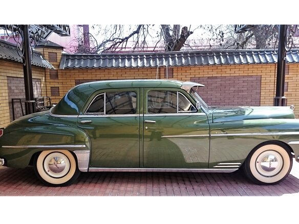 1950 DeSoto Custom II, зелёный - вид 1