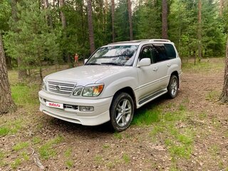 2004 Lexus LX 470 II Рестайлинг, белый, 2390000 рублей, вид 1