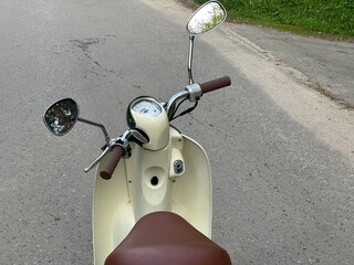 2008 Honda Crea Scoopy, зелёный, 90000 рублей, вид 5