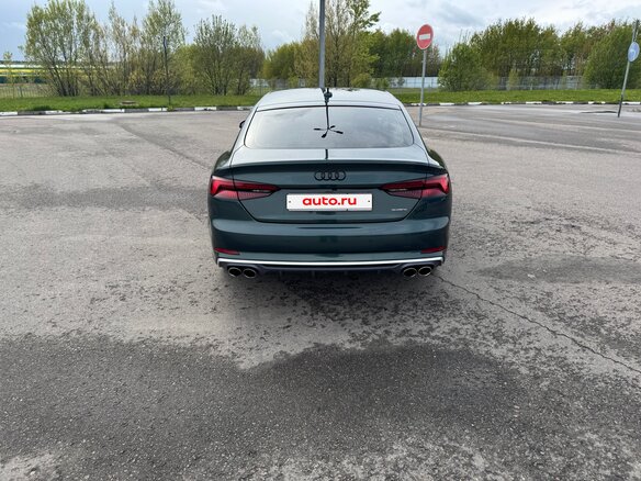 2019 Audi A5 II (F5), зелёный, 4500000 рублей - вид 9