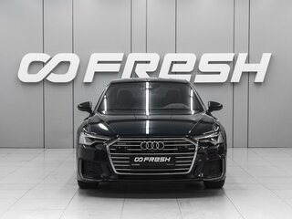 2021 Audi A6 45 TFSI V (C8), синий, 4889000 рублей, вид 3