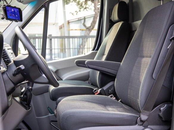 2017 Mercedes-Benz Sprinter, синий, 6100000 рублей - вид 10
