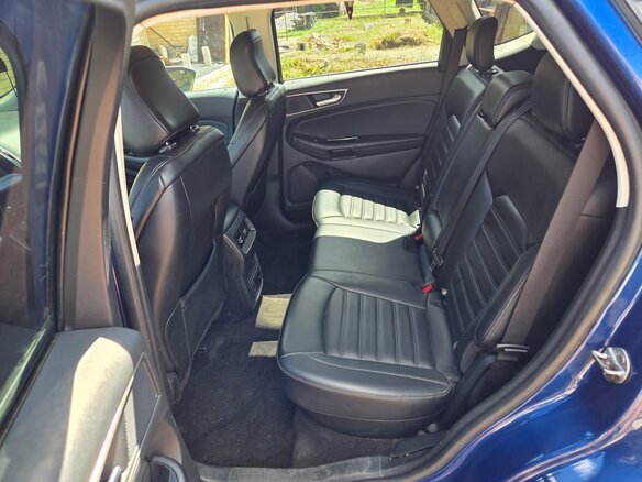 2020 Ford Edge II Рестайлинг, синий, 1700000 рублей - вид 19