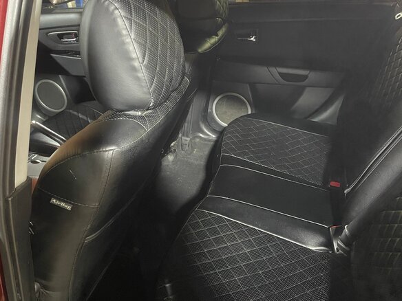 2008 Mazda 3 I (BK) Рестайлинг, красный, 620000 рублей - вид 6