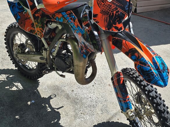 2014 KTM 85 SX, оранжевый, 210000 рублей - вид 9