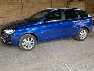 2022 Lada (ВАЗ) Vesta SW Предсерийная I Рестайлинг (NG), синий, 2000000 рублей, вид 5