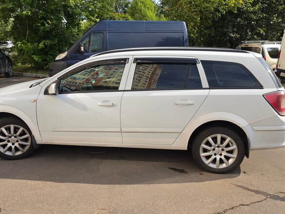 2007 Opel Astra H, белый, 390000 рублей - вид 6