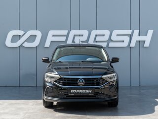2021 Volkswagen Polo VI, чёрный, 1630000 рублей, вид 3