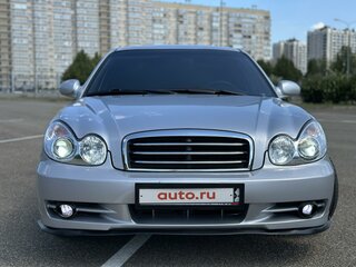 2007 Hyundai Sonata ТагАЗ IV (EF) Рестайлинг, серебристый, 640000 рублей, вид 5