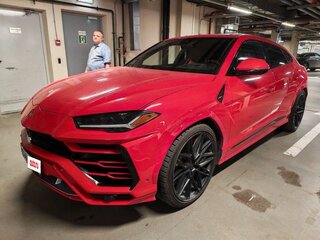 2020 Lamborghini Urus I, красный, 19000000 рублей, вид 1