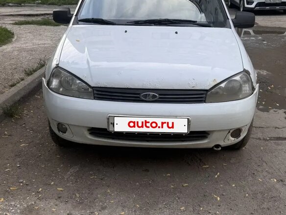 2013 Lada (ВАЗ) Kalina I, белый, 135000 рублей