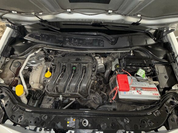 2007 Renault Megane II Рестайлинг, серый, 630000 рублей - вид 8