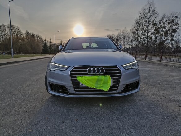 2015 Audi A6 IV (C7) Рестайлинг, серебристый, 2000000 рублей