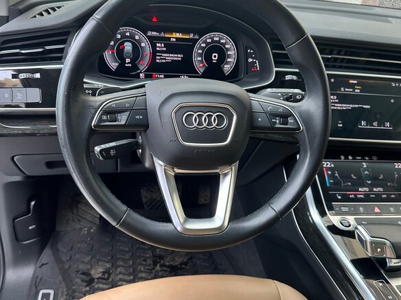 2021 Audi Q7 45 TFSI II (4M) Рестайлинг, чёрный, 5600000 рублей - вид 32