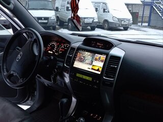 2004 Toyota Land Cruiser Prado 5-speed 120 Series, серебристый, 1600000 рублей, вид 5