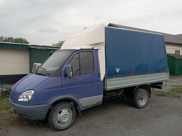 2007 ГАЗ ГАЗель (3302), синий, 650000 рублей