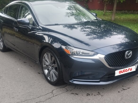 2019 Mazda 6 III (GJ) Рестайлинг 2, синий, 2290000 рублей - вид 2