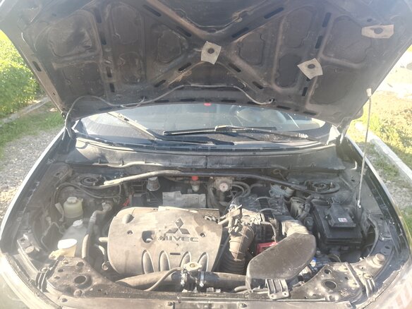 2008 Mitsubishi Outlander II, чёрный, 1200000 рублей - вид 16