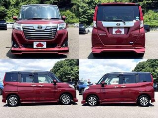 2021 Toyota Roomy I Рестайлинг, пурпурный, 900000 рублей, вид 2