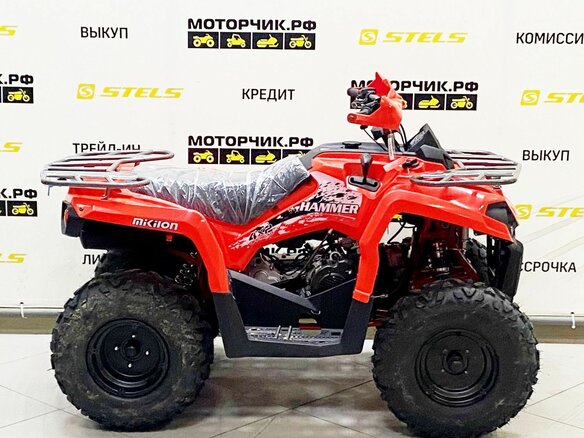 2025 Bison ATV200, красный - вид 5