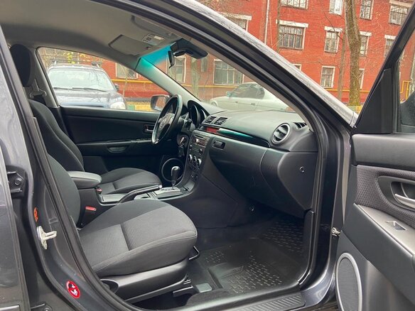 2007 Mazda 3 I (BK) Рестайлинг, серый - вид 12