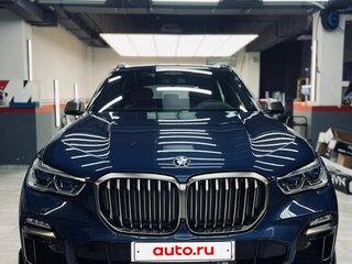 2018 BMW X5 M50d IV (G05/G18), синий, 7500000 рублей, вид 5