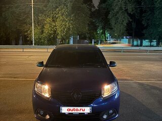 2014 Renault Logan II, синий, 435000 рублей, вид 5