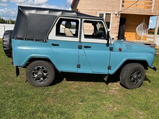 1997 УАЗ 31512, голубой, 800000 рублей, вид 2