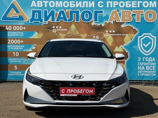 2022 Hyundai Avante VII, белый, 1620000 рублей, вид 2