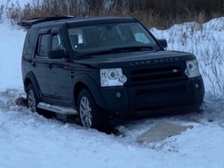 2007 Land Rover Discovery III, чёрный, 1300000 рублей, вид 1