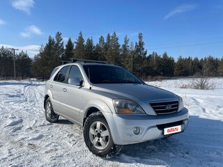 2007 Kia Sorento I Рестайлинг, серебристый, 900000 рублей, вид 1