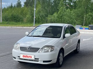2002 Toyota Corolla IX (E120, E130), белый, 450000 рублей, вид 1