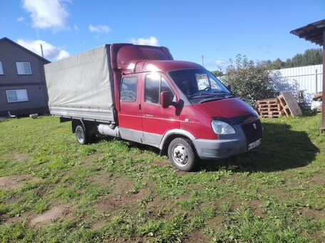 2006 ГАЗ ГАЗель (33023/330273) Фермер, красный, 500000 рублей, вид 1
