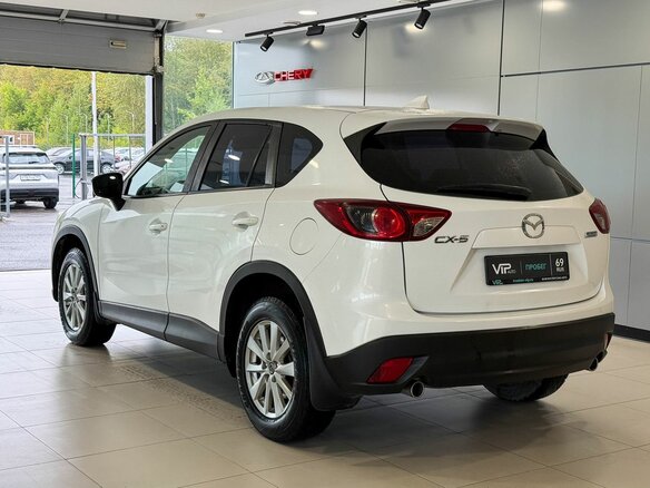 2015 Mazda CX-5 I Рестайлинг, белый, 1767000 рублей - вид 3