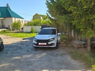 2021 Lada (ВАЗ) Granta I Рестайлинг, белый, 850000 рублей, вид 4