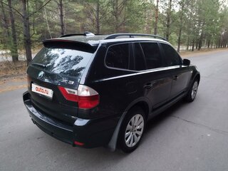 2007 BMW X3 25i I (E83) Рестайлинг, чёрный, 1300000 рублей, вид 4