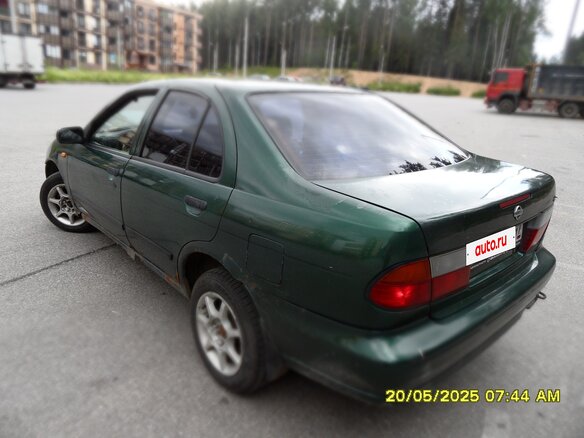 1997 Nissan Almera I (N15), зелёный - вид 3