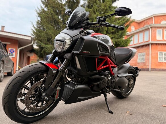 2014 Ducati Diavel Carbon, красный, 1270000 рублей - вид 7